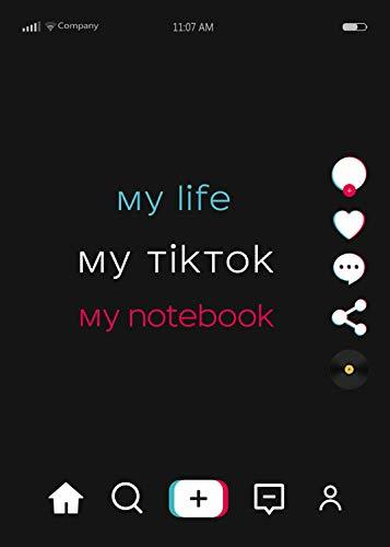 Bloknot. My life my TikTok my notebook (format A4, mjagkaja oblozhka, kr... - $12.74