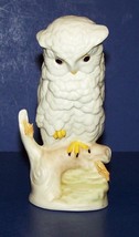 Lovely Vintage Cybis Hand Painted Porcelain Baby Snowy Owl 4 1/2&quot; Figurine - £13.91 GBP