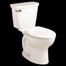 215Cb004.020 Cadet Pro 1.6 Gpf 2-Piece Elongated Toilet, White, By American - £292.49 GBP