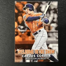 2022 Topps Series 1 Baseball Carlos Correa Welcome to the Show WTTS-30 Astros - £1.56 GBP