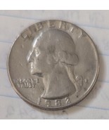 1982 P Washington Quarter Off-Center Strike Rim Errors - €303,95 EUR