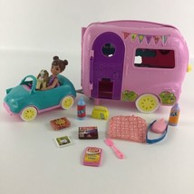 Barbie Club Chelsea Doll Camper Playset Convertible Accessories 2018 Mattel Toy - £31.11 GBP