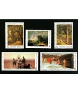 Russia #5466-70 Paintings/French Artists - MNH - £3.14 GBP