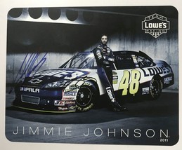 Jimmie Johnson Signed Autographed Color Promo 8x10 Photo #10 - £47.27 GBP