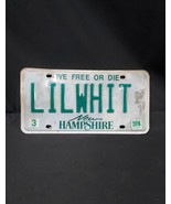 Old LILWHIT New Hampshire Vanity License Plate Obsolete 2016 LITTLE WHIT... - £21.43 GBP