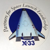 NASA X-33/VentureStar Space Decal Vinyl Glossy Sticker  - £2.15 GBP