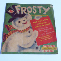 1959 Frosty Snowman Peter Pan Record 45 rpm Christmas Vinyl Paper sleeve only - £9.28 GBP