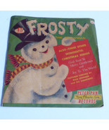 1959 Frosty Snowman Peter Pan Record 45 rpm Christmas Vinyl Paper sleeve... - £9.64 GBP