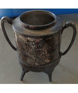Antique Silver Plate Waste Bowl - GDC - ORNATE DESIGN - BEAUTIFUL DETAIL - $81.48 CAD