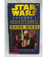 Star Wars Episode 1 Adventures Game Book #1 THE LOST JEDI Children&#39;s BOO... - $20.77 CAD