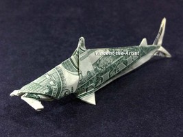 HAMMERHEAD SHARK Money Origami Dollar Bill Fish Sea Animal Creature Cash... - £27.69 GBP