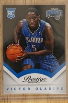 2013-14 Panini Prestige Basketball Card #162 Victor Oladipo Magic RC Rookie - £3.32 GBP