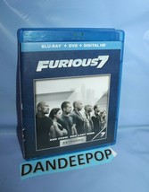 Furious 7 (Blu-ray/DVD, 2015, Includes Digital Copy) - £7.00 GBP