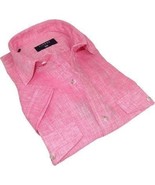 Men&#39;s Ciazzo Turkey 100% Linen Breathable Shirt Short Sleeves #Linen 29 ... - $49.99