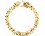10mm Men&#39;s Bracelet 10kt Yellow Gold 388678 - £1,947.90 GBP