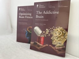 2 NEW Great Course THE ADDICTIVE BRAIN OPTIMIZING BRAIN FITNESS DVD BOOK... - £15.90 GBP