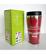 Tree-Free Greetings Wildcats Football Fan Stainless Lined Travel Mug 16 ... - £9.30 GBP