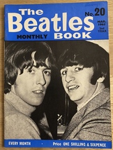 The Beatles Monthly Magazine Book No 20 March 1965  - $16.00