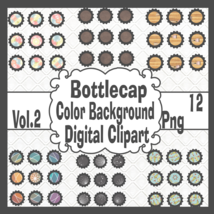 Bottlecap Color Background Vol.2 - $5.00