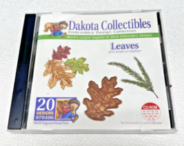Dakota Collectibles Machine Embroidery Designs Cd Leaves - $12.38