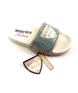Beverly Hills from Skechers 119767 Off-White Pop Ups Embellished Mule Sa... - $69.38 CAD