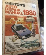 Chilton&#39;s Auto Repair Manual American Cars From 1973 Thru 1980 HC - £7.75 GBP