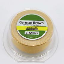 &quot;Brown Liner/Cloth/German Brown&quot; Walker Double Sided Roll Tapes Stickers Adhesiv - £8.65 GBP