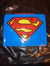 Superman Logo Tin Lunchbox - £9.99 GBP