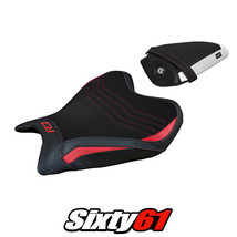 Yamaha YZF R7 2021 2022 2023 Seat Cover Tappezzeria Comfort Red White Black SE - £222.74 GBP