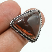 Crazy Lace Agate Gemstone Handmade Good Friday Gift Ring Jewelry 6.50&quot; SA 4514 - £4.13 GBP