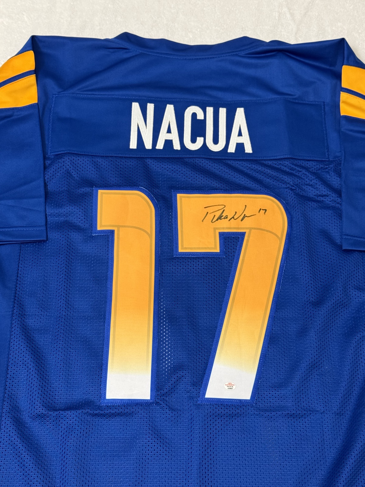 Puka Nacua Signed Los Angeles Rams Football Jersey COA - $179.00