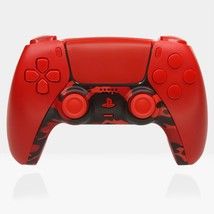 Killscreen&#39;s Red Camo PS5 Sony DualSense Custom Controller Camouflage Cl... - $2,569.83 MXN+