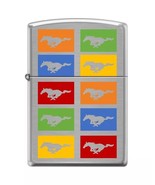 Cool Retro Ford Mustang Repeating Ponies Zippo Lighter - €28,59 EUR Cool Retro Ford Mustang Repeating Ponies Zippo Lighter - €28,59 EUR