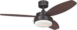 42-Inch Alloy Ceiling Fan, Westinghouse Lighting Model 7222500. - $124.93