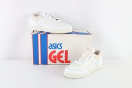 NOS Vintage 90s Asics Womens Size 6 Spell Out Solace Sneakers Shoes White AS IS - £77.63 GBP