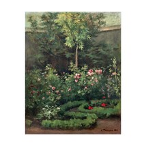 Camille Pissarro - A Rose Garden (Giclée Art Print) - £4.71 GBP+