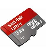 Lot of 5 SanDisk 8GB Mobile Ultra MicroSD Micro SDHC Class 10  w/ SD Adapters - £15.63 GBP