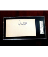 CARL HUBBELL NEW YORK GIANTS HOF PITCHER EARLY SIGNED AUTO VTG INDEX JSA... - €77,36 EUR
