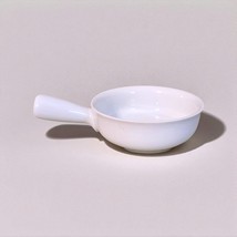 Crate &amp; Barrel White Porcelain Au Gratin Dish Set 3 Handled Round 6.5” O... - $405.80 MXN