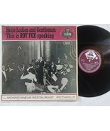 Roy Fox &amp; Band ‎ At The Monseigneur Restaurant Piccadilly Vinyl Lp ACL1172 - $6.47 CAD
