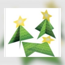 12 CHRISTMAS TREE Party Table Setting Name Cardstock Place Cards - $7.69