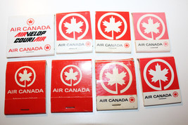 8x Air Canada Airlines Matchbook Cover Match Heads Cut Off Airvelop Cour... - £11.96 GBP