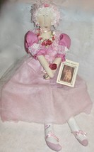Carmen Manago Doll ~ Monica Pink Roses W Tag Signed Collectible 2001 ~ Rare! - £47.76 GBP
