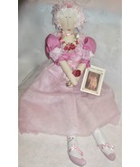 CARMEN MANAGO DOLL ~ Monica  PINK ROSES w Tag SIGNED Collectible 2001 ~ ... - £47.77 GBP