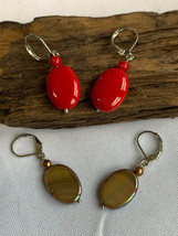 Joan Rivers Starlet Earrings Lot Fashion Jewelry Dangle / Drop Lever Backs - $29.65