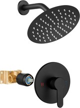 The Airuida Single-Function Shower Trim Kit Comes With A Wall-Mounted 8-Inch - $56.89