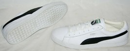 PUMA Basket Classic LFS Low Sneaker Basketball Shoe 13 Men White / Black A++ - £25.26 GBP