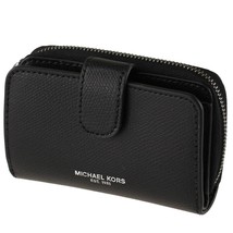 Michael Kors Key Case/Key Ring Men&#39;s MICHAEL KORS 36t7lwrk2l Black Wallet/Acces - £54.81 GBP