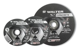 Silicone Carbide Grit C-24 Finishing Products, Walter Concrete, Pack Of 10. - £129.70 GBP