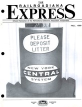 The Railroadiana Express Magazine Fall 1989 Inspector Lamps - $9.99